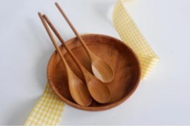  Sendok Teh Kayu Jati