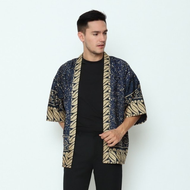 Outer Kimono Batik pria 5