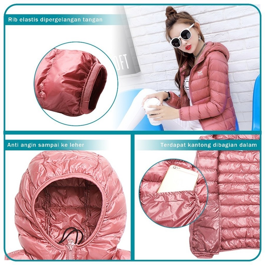   ELFS Active Puffin Down Hoodie