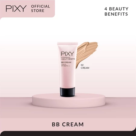 Mandom Indonesia PIXY UV Whitening 4 Beauty Benefits BB Cream