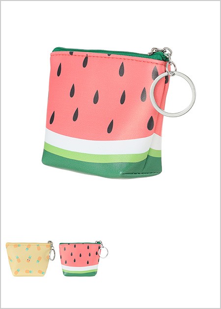 MINISO Fruit Trapezoid Coin Purse