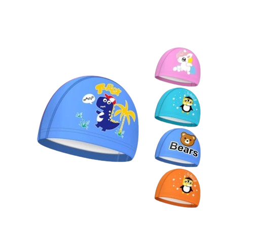 BEIYAYA Topi Renang Anak UPF 50+ ｜ M095