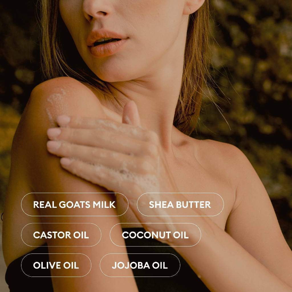 Mitra Kreasi Natural THE BATH BOX® Goats Don't Lie Original Liquid Soap