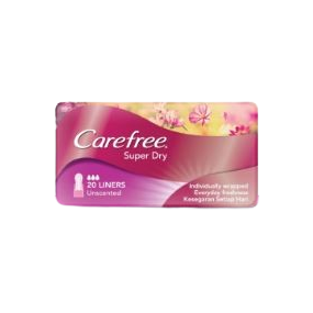 Carefree Super Dry Unscented Pantyliner 