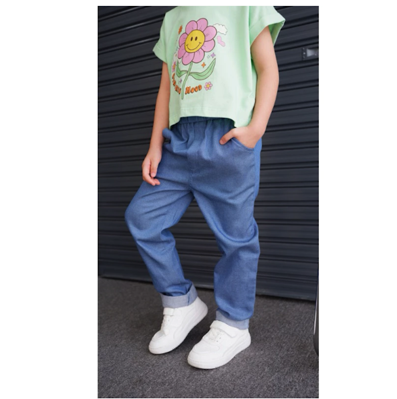 Mini Cottons Baggy Jeans Pants 2