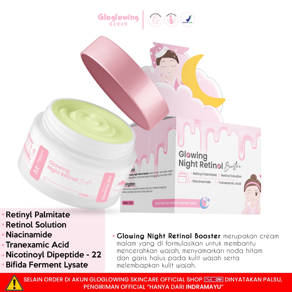  Gloglowing Glowing Night Retinol Booster