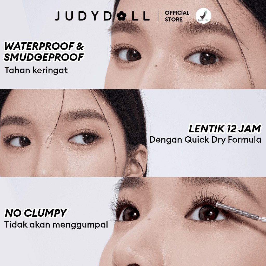 Joy Group Judydoll Fine Curling Iron Mascara Black