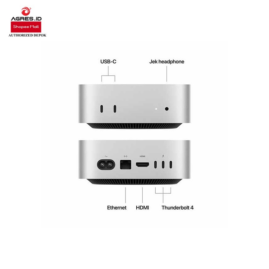 Apple Apple Mac Mini M4  SLV -MU9D3ID