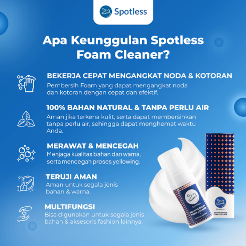 Spotless Multi Purpose Foam Cleaner