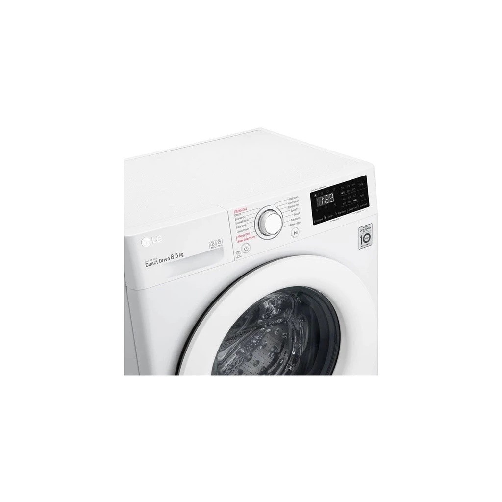 LG 8.5kg Front Loading Mesin Cuci AI DD™ FV1285S5WS