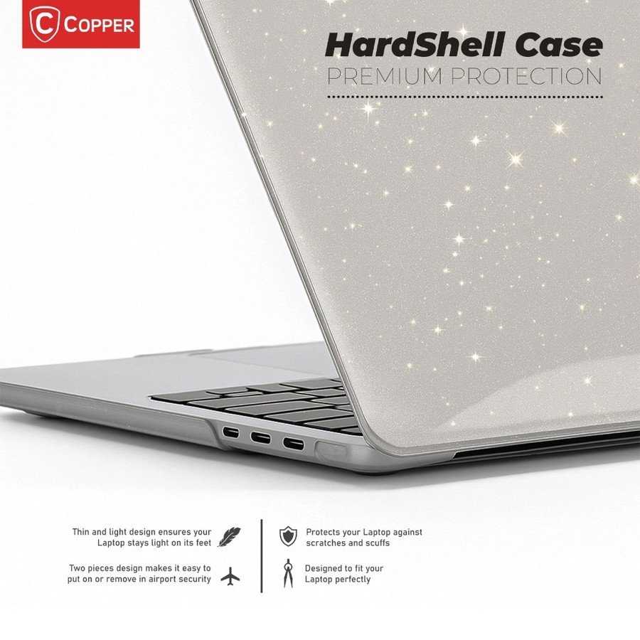 Copper Hard Shell Glitter Case