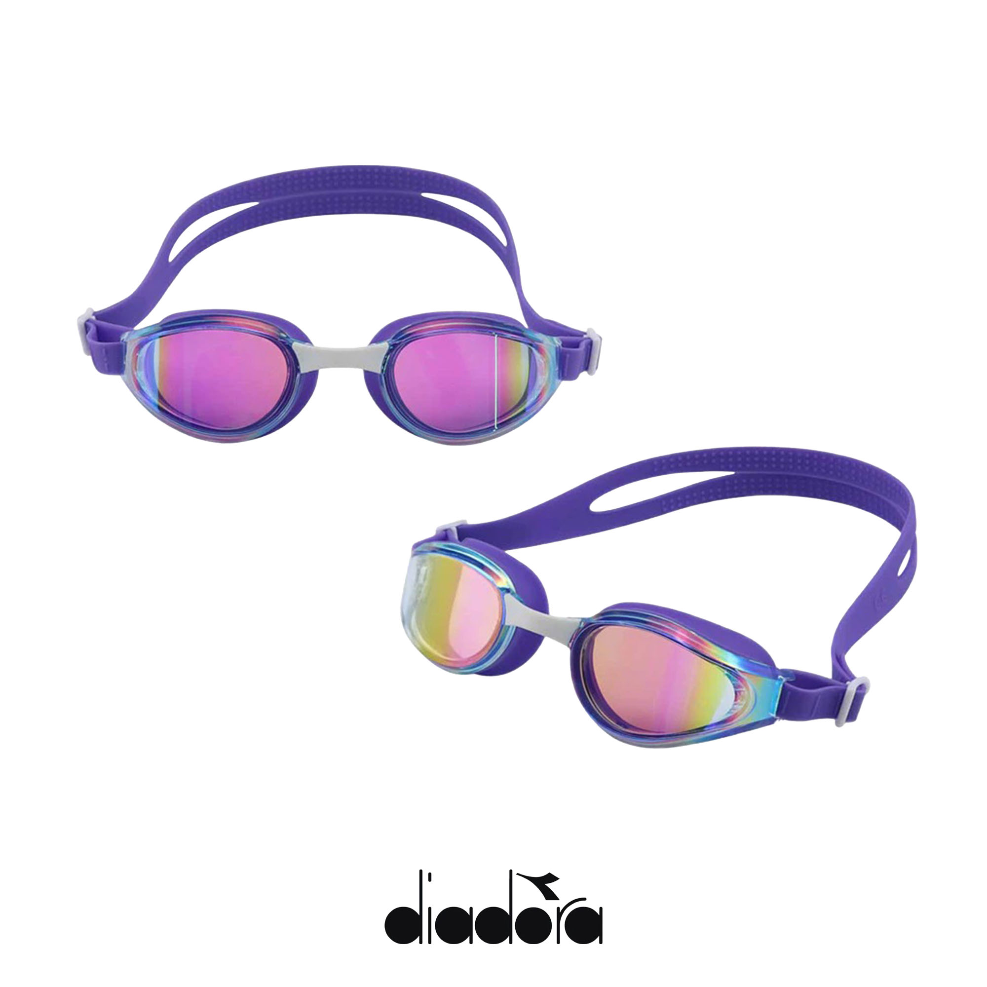 Diadora Diadora Women Uv Protect Goggles White Mc231 