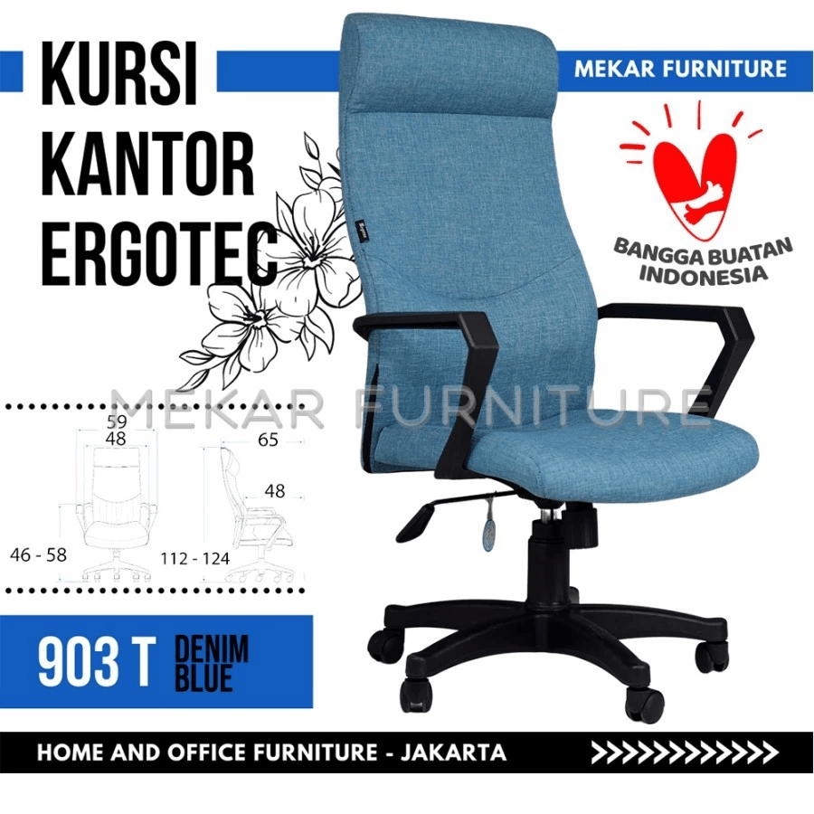 Ergotec Kursi Kantor 903 T