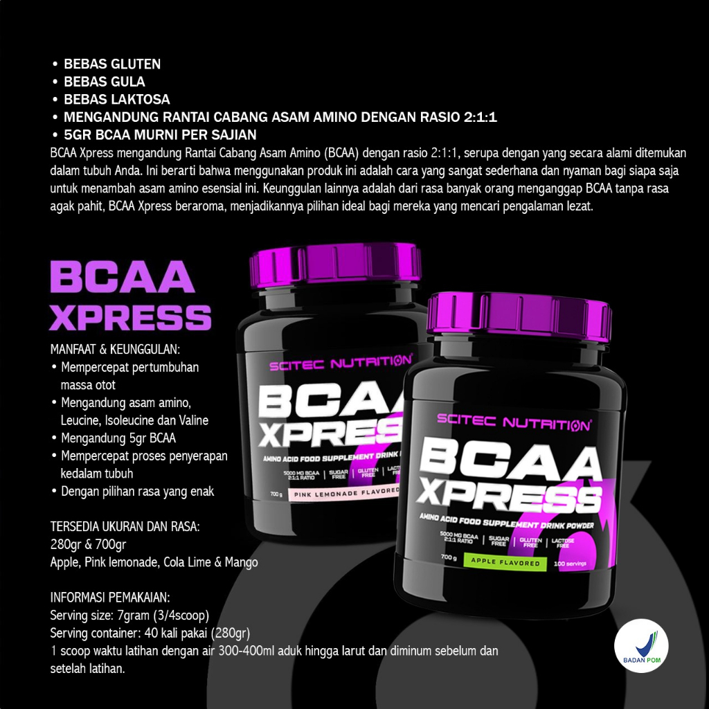 Scitec Nutrition  Scitec Nutrition  BCAA XPRESS