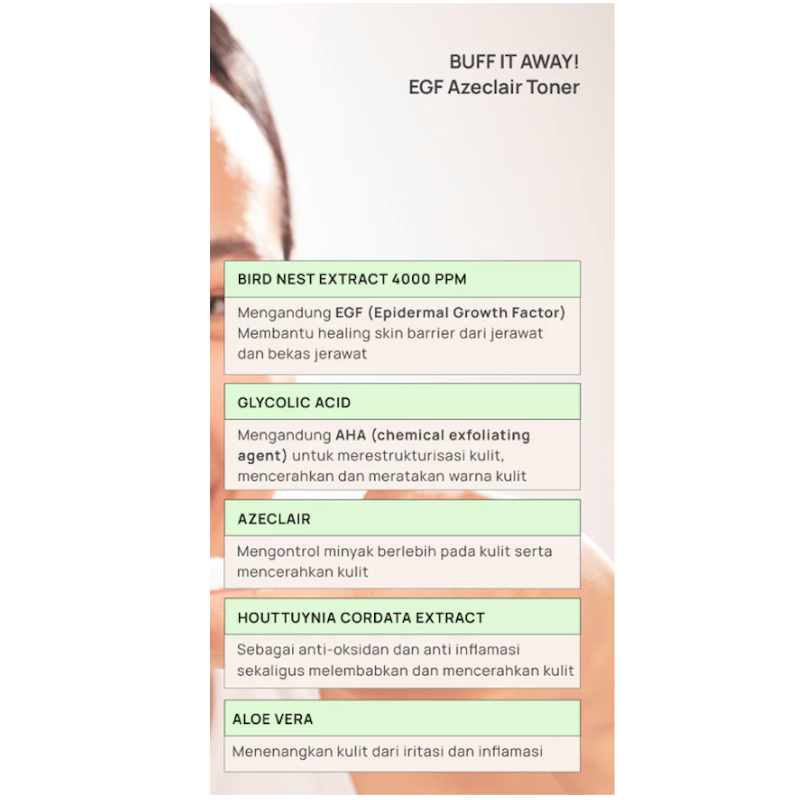 Skindoze Buff It Away Azeclair Toner 4