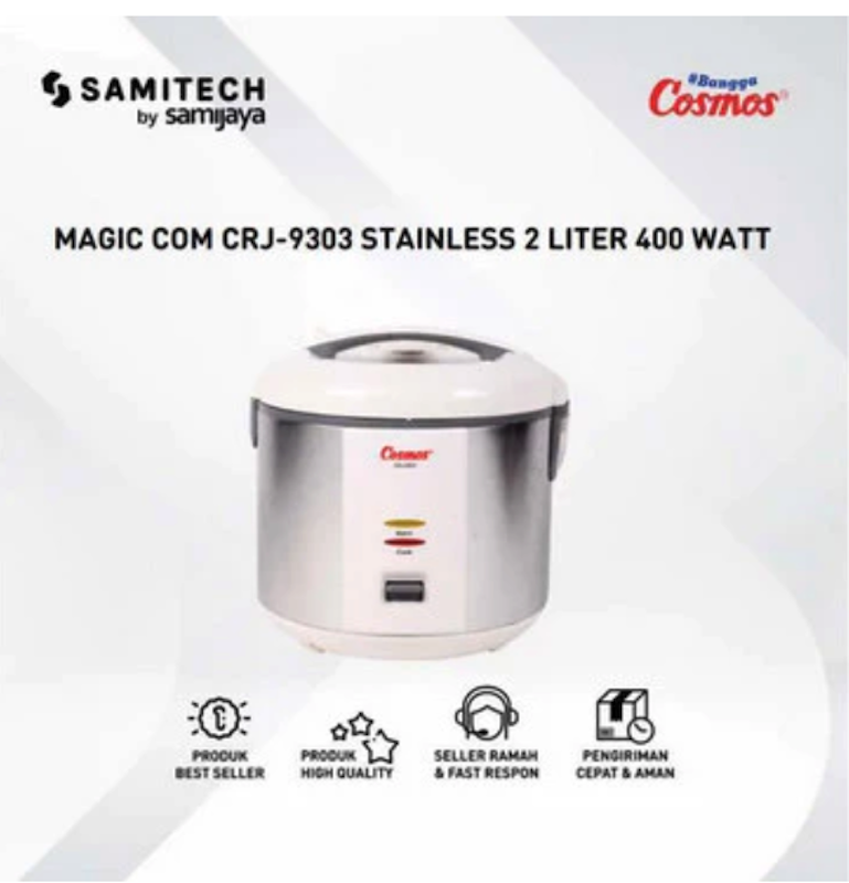 Rice Cooker 2 L 4