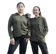IE-DE Mode Jaket Wanita Polos Outer Sport Breathe Technology Army 1