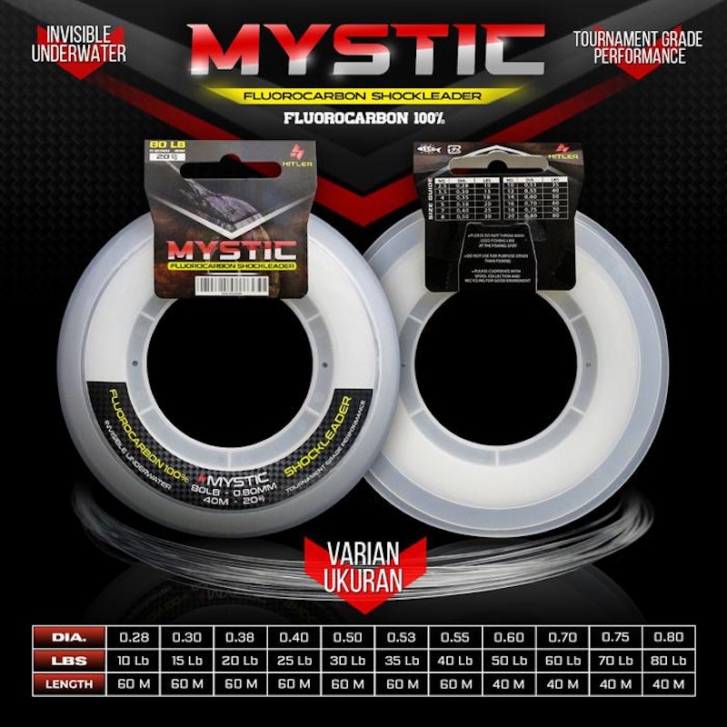 Mystic FlouroCarbon Shockleader 5