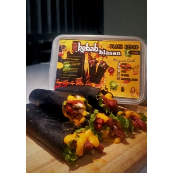 Kebab Blasan Black Kebab Beef