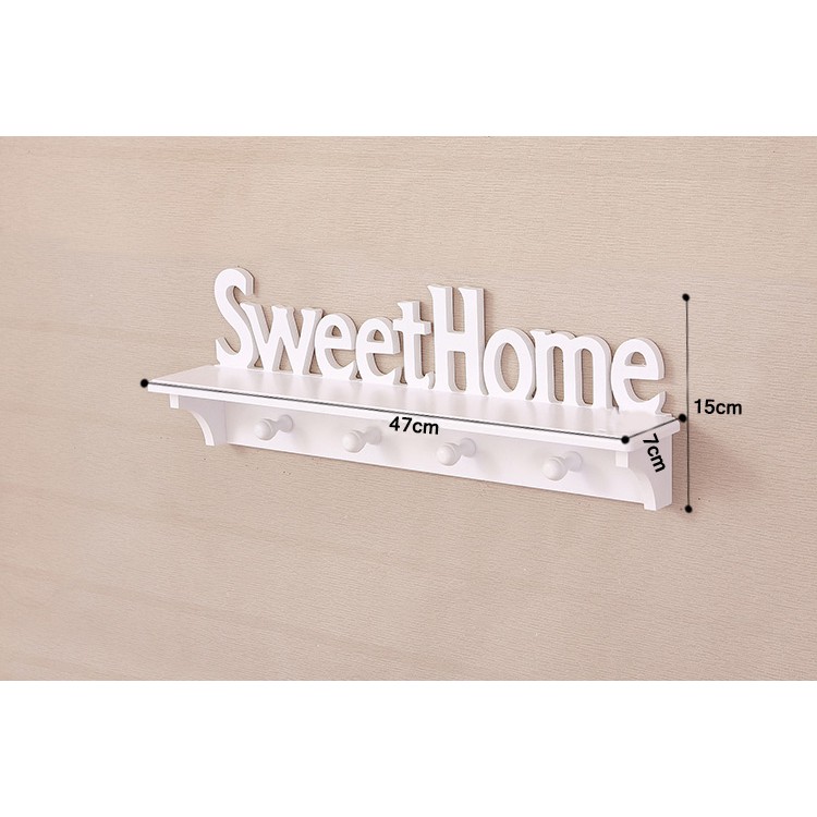 KINBAR Rak Dinding Vintage Putih SWEETHOME  M530