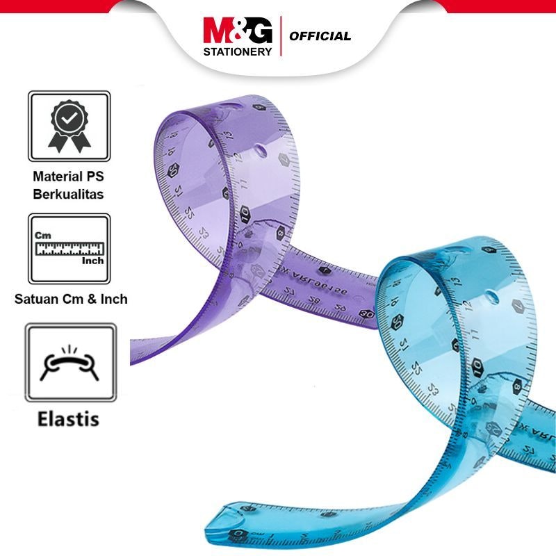 M&G Penggaris Flexible 30cm 5
