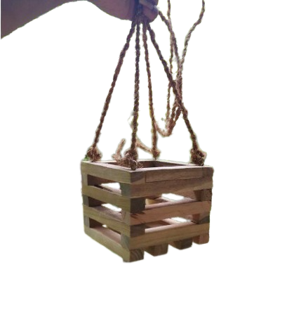 Pot Kayu Gantung