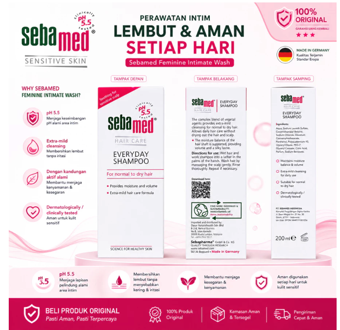 Sebamed Everyday Shampoo 4