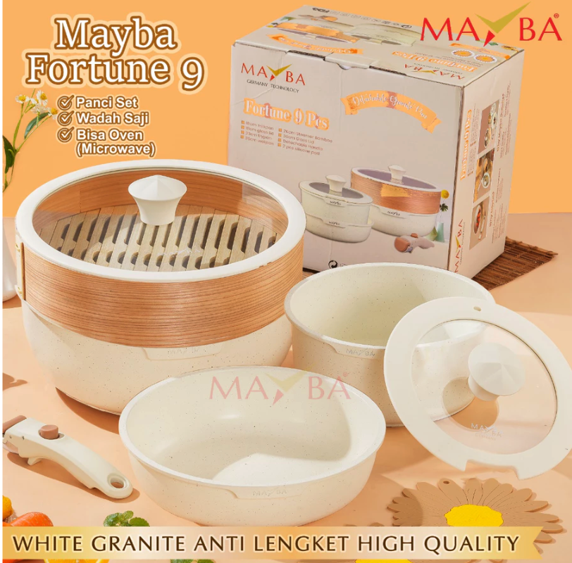  Mayba Panci Set Fortune 9 Pcs