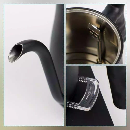 Jakarta Digital Niaga One Two Cups Teko Listrik Kopi Leher Angsa  HR-462