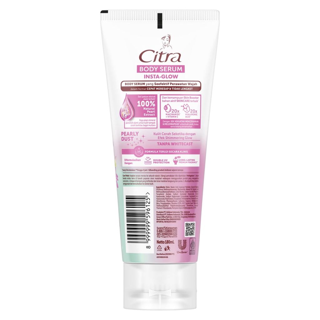 Citra Natural Booster Body Serum Insta-Glow