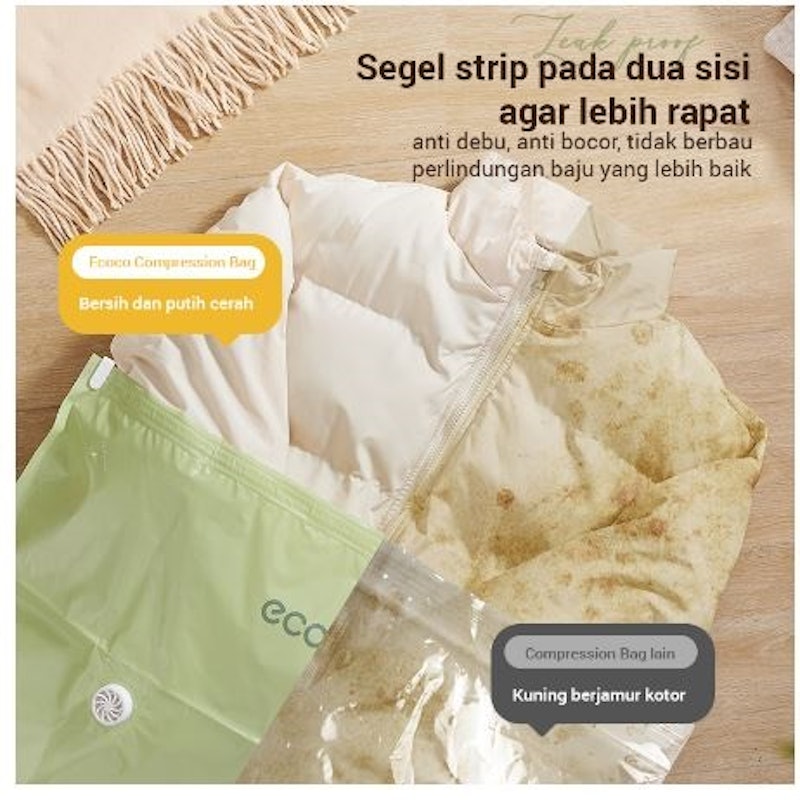 Ecoco Vacuum Compression Bag XL 4