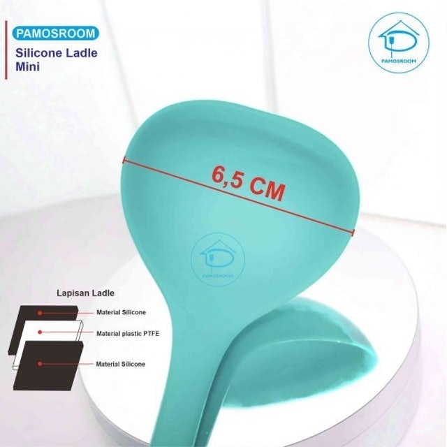 Pamosroom Mini Silicone Ladle Soup 