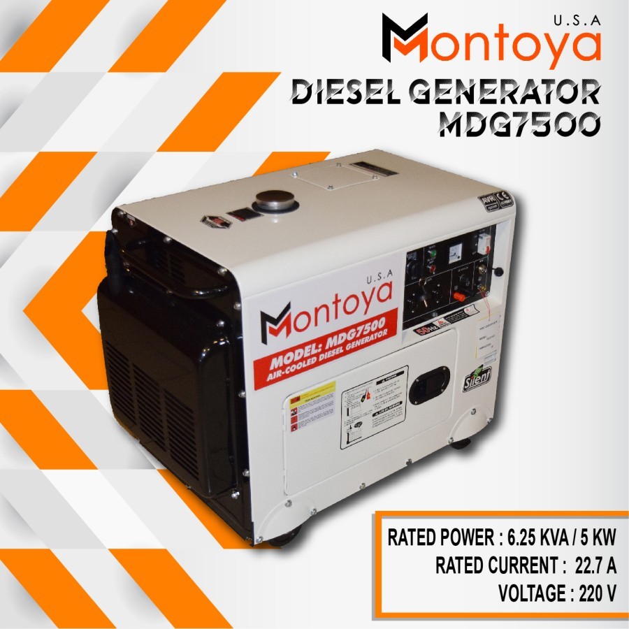 Montoya Surya Gemilang Montoya Diesel Generator MDG-7500