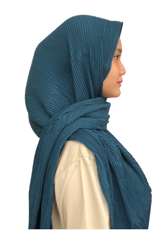 Kerudung Pashmina Plisket Lidi Diamond Premium 4