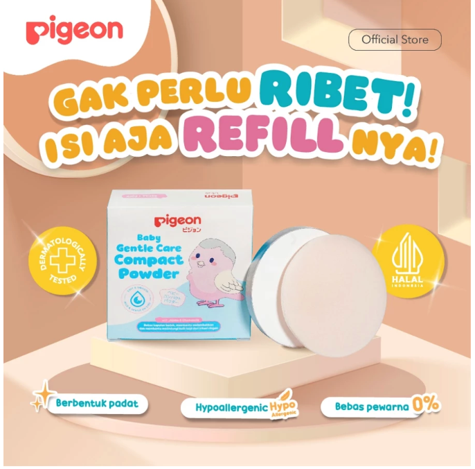 Pigeon Indonesia Pigeon Baby Gentle Care Compact Powder