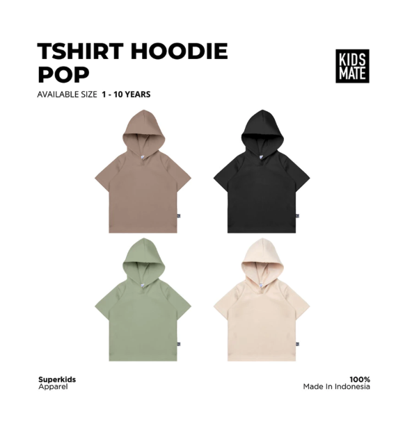Bersama Warna Group Kidsmate T-shirt Hoodie Pop