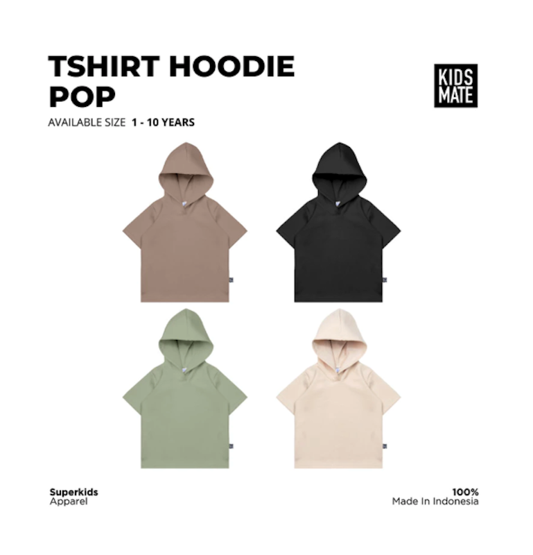 Kidsmate T-shirt Hoodie Pop 5