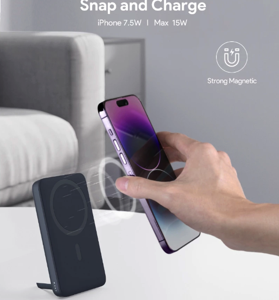 Aukey Technology AUKEY Magnetic Wireless Charging Powerbank PB-MS02