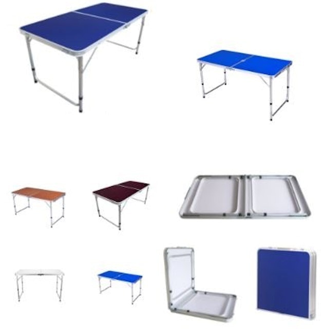  Meja Lipat Portable Kaki Bulat FT-1