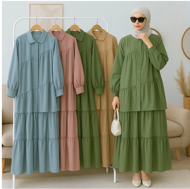  Caterine One Set Tunik 2in1