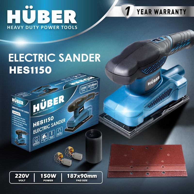 HÜBER Electric Flat Sander 5