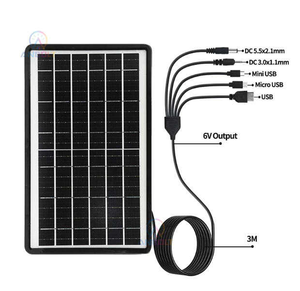  Anbolt Portabel Panel Surya ZO-718