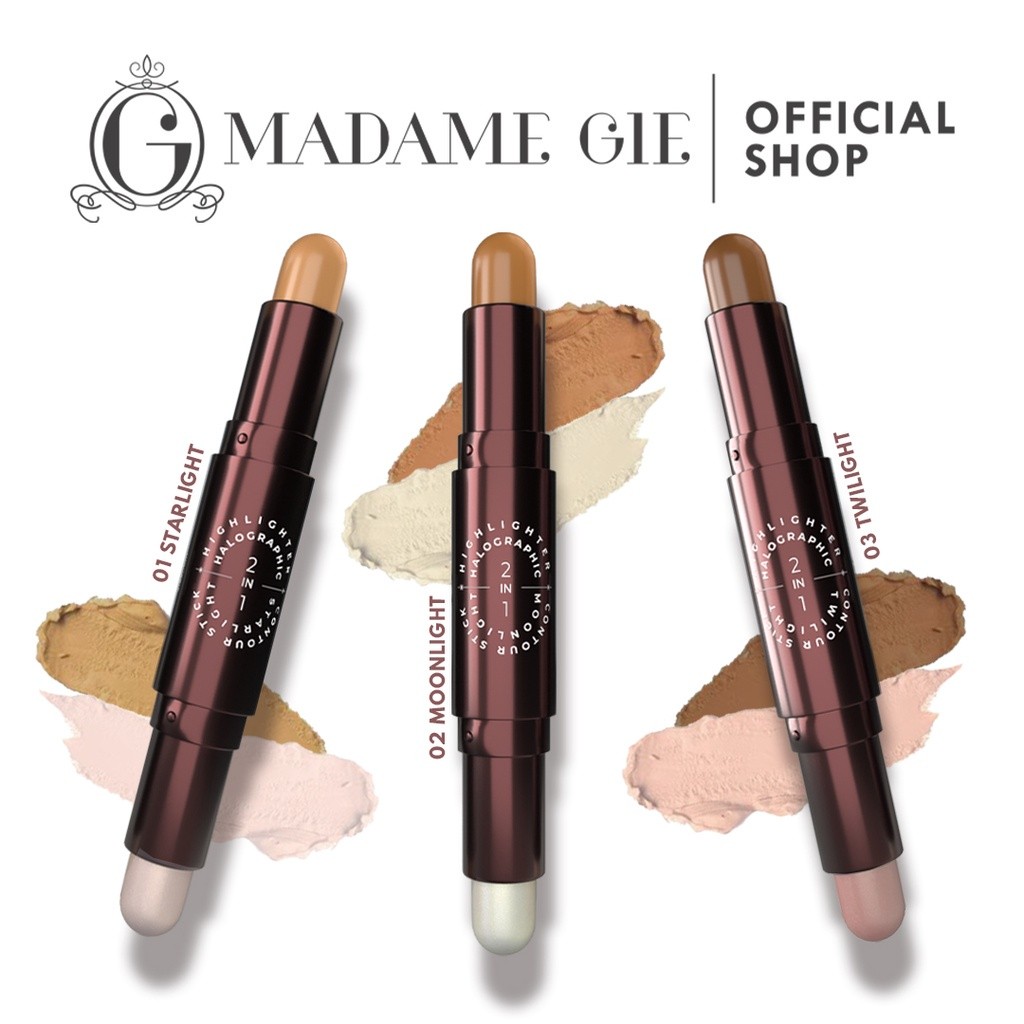 Halographic 2-in-1 Highlighter & Contour Stick 01 Starlight 5