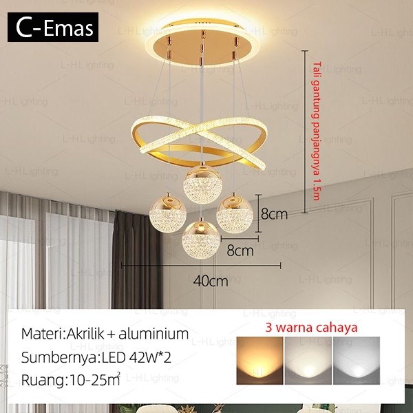 Shenzhen Yimei Jiajia Trading L-H Lighting Lampu Gantung LED