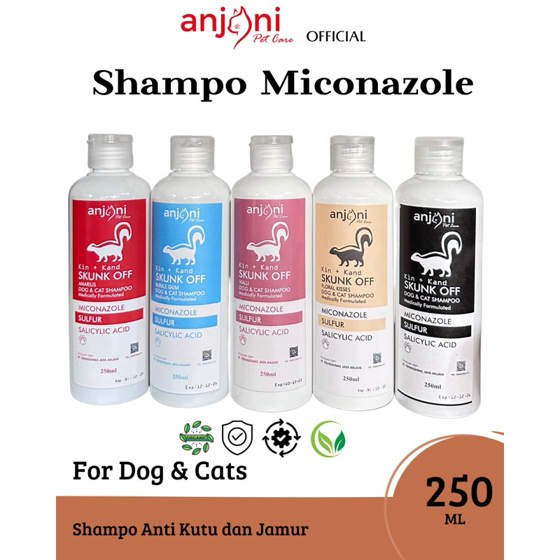 Anjani Group Anjani Pet Care Shampo Miconazole Lavender