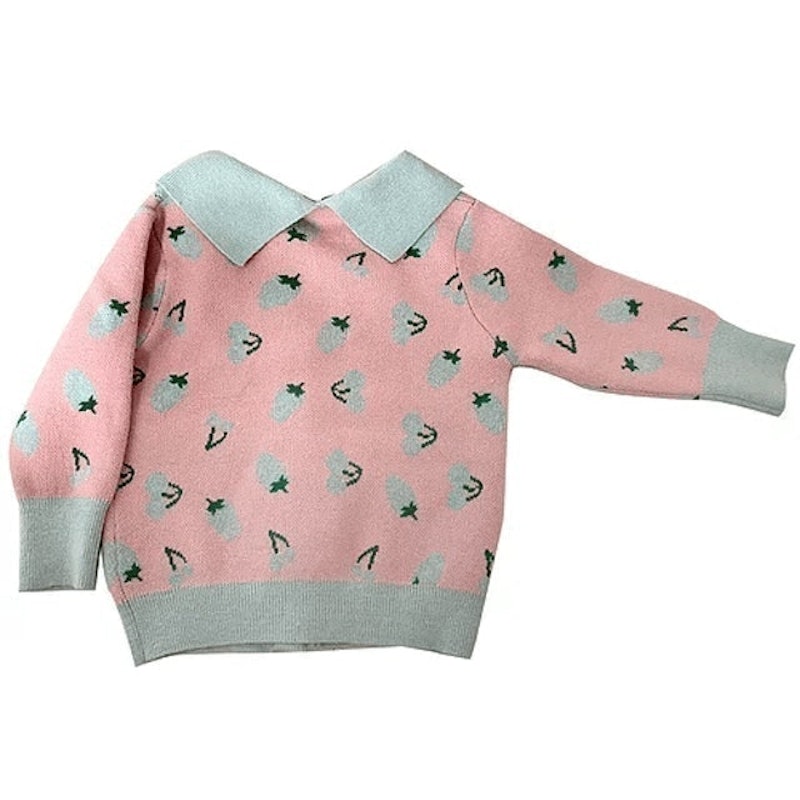 Cherry Cute Sailor Sweater 2