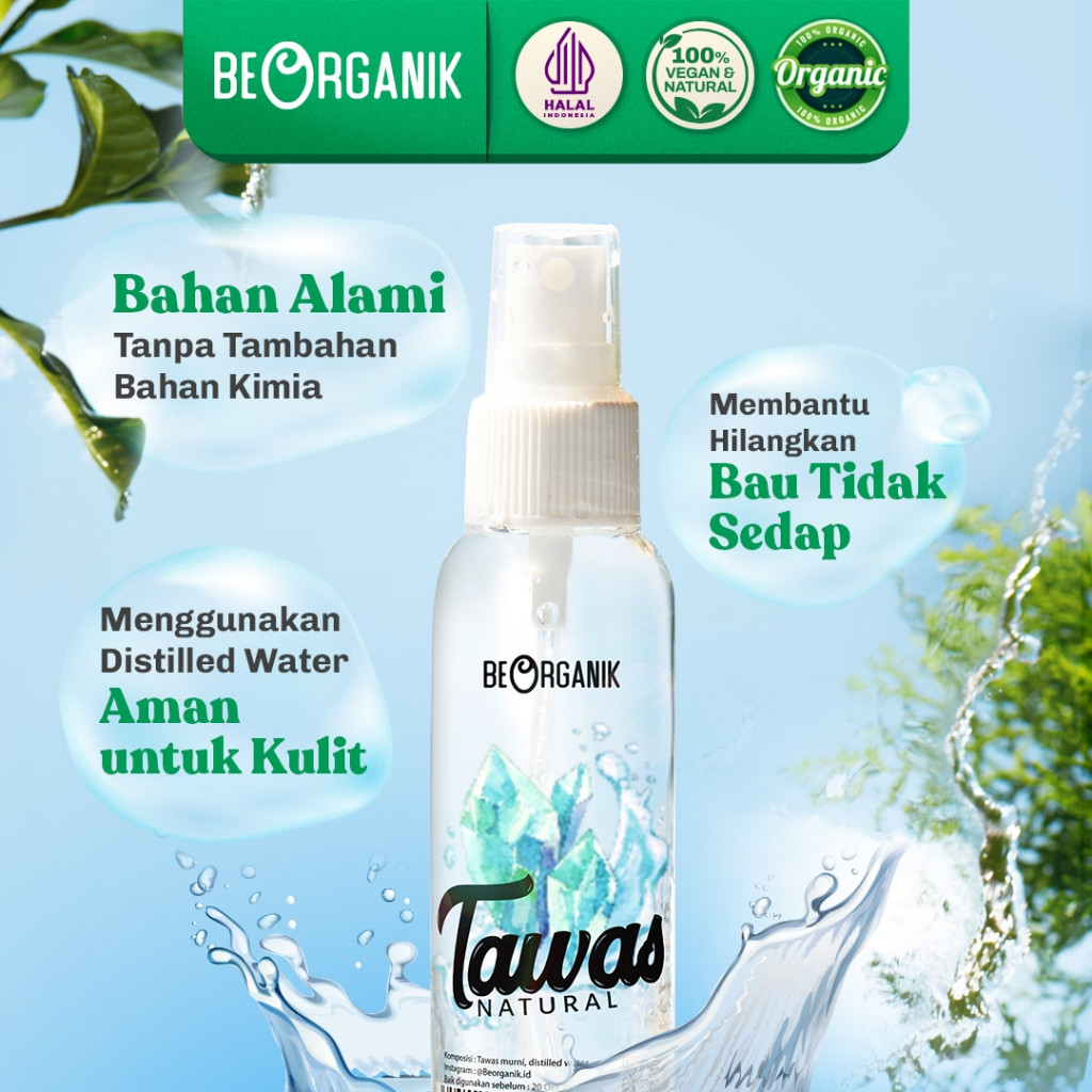 Beorganik International Beorganik Tawas Natural Deodoran Spray Original