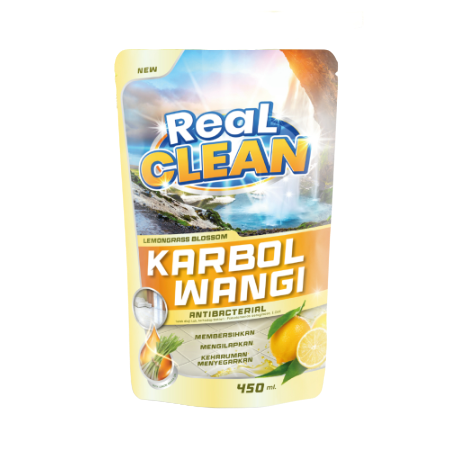 Real Clean Karbol Wangi Lemongrass Blossom 1