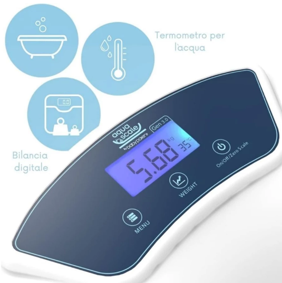 Tosyen Okta Prima Aqua Scale 3-in-1 Baby Bathtub