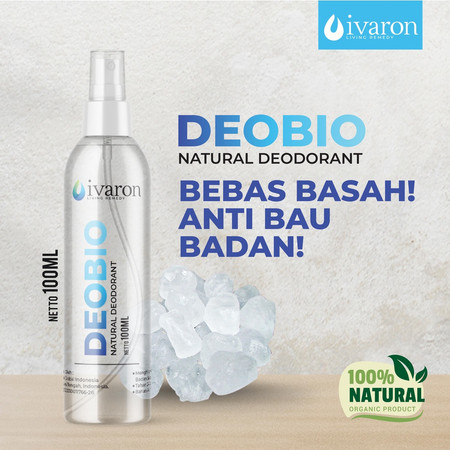 Barooka Global Indonesia IVARON Deobio Natural Deodorant